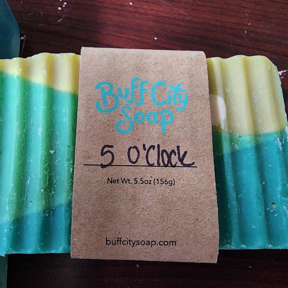 Aloe & Clover, Magnolia, and 5 O'Clock Soap Set. - Picture 14 of 14